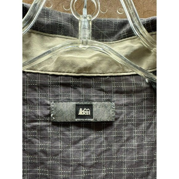REI Men's Long‎ Sleeve Butto Up Size Large - Picture 2 of 4